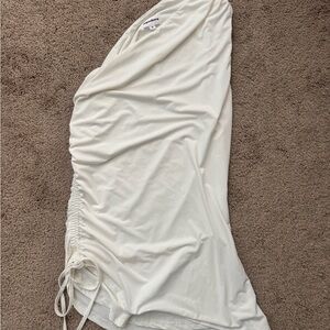 Superdown Cream Skirt